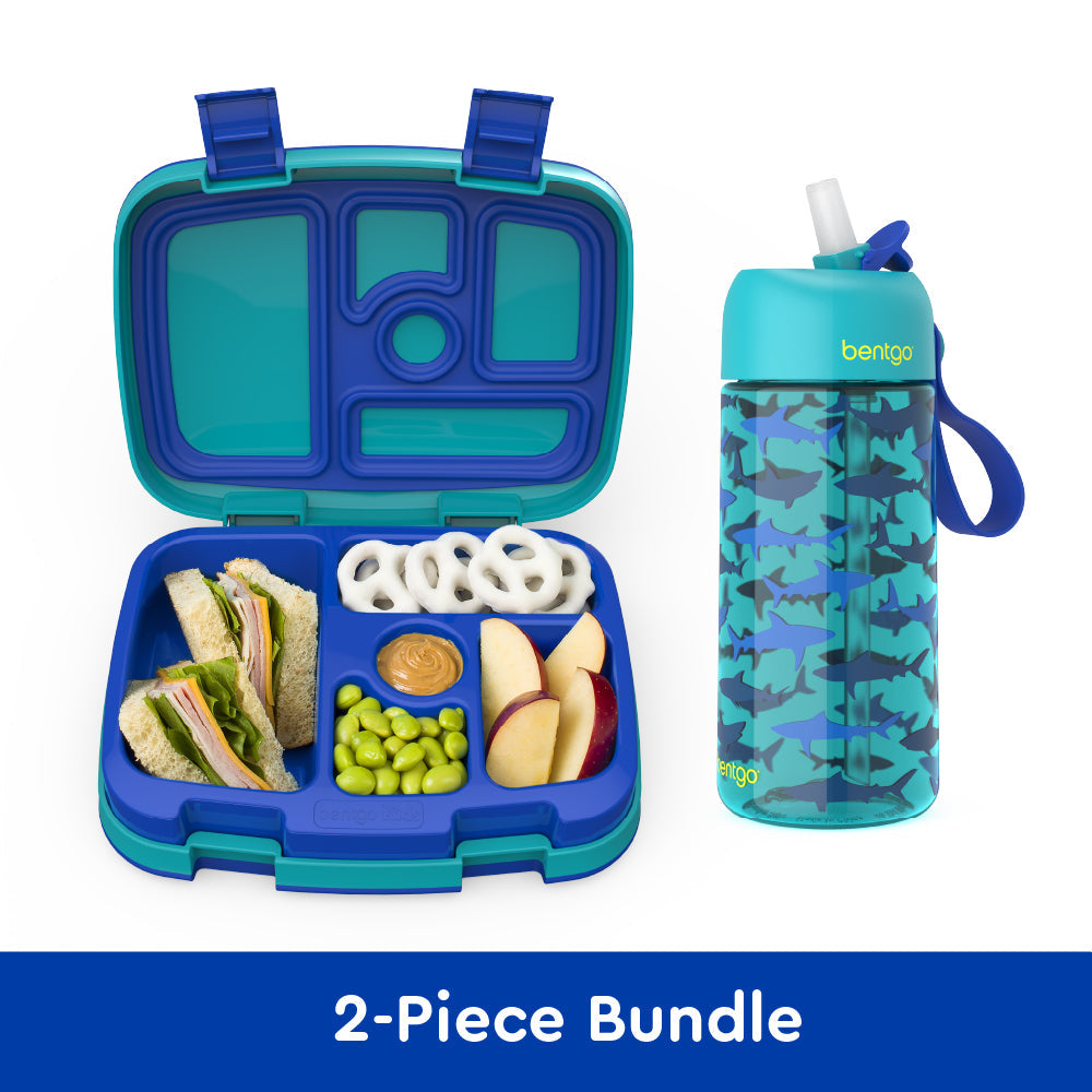 bentgo-kids-prints-lunch-box-and-water-bottle-n2 bentgo-lunch-box-bottle-bundle-shark-1.jpg